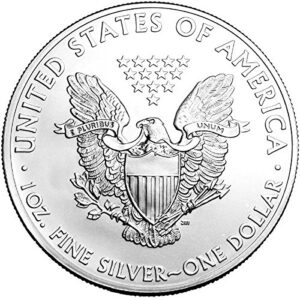 2011-1 Ounce American Silver Eagle Shipping .999 Fine Silver with our Certificate of Authenticity Dollar Uncirculated US Mint