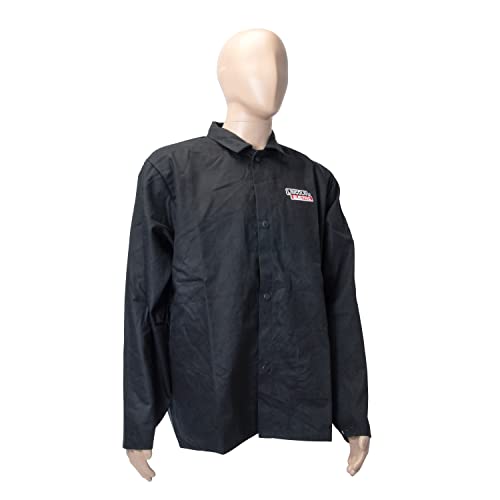 Lincoln Electric KH808L Black Large Flame-Resistant Cloth Welding Jacket