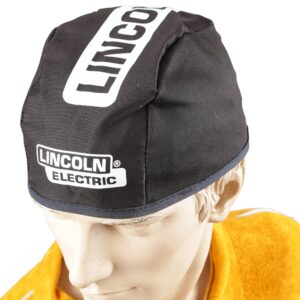 lincoln electric kh823l black large flame-resistant welding beanie