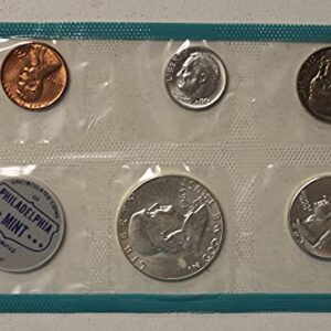 1963 P, D U.S. Mint - 10 Coin Uncirculated Set with Original Government Packaging Uncirculated