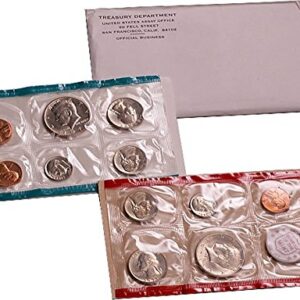 1971 U.S. Mint - 11 Coin Uncirculated Set with Original Governmetn Packaging Set Uncirculated