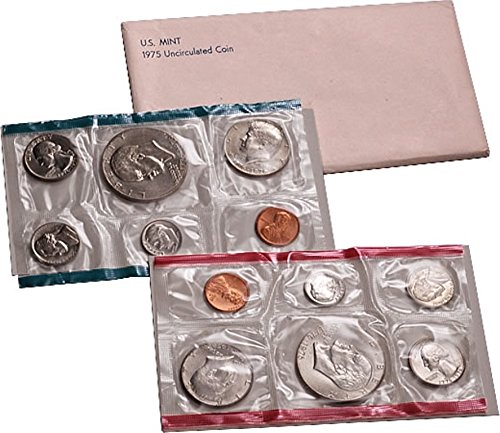 1975 P, D U.S. Mint - 12 Coin Uncirculated Set with Original Government Packaging Uncirculated