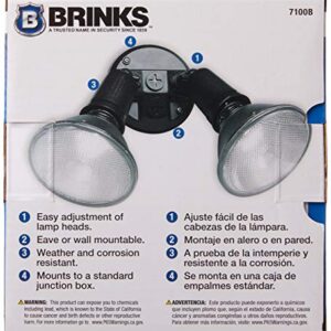 Brinks 7100B 2 Head Flood Light , Bronze