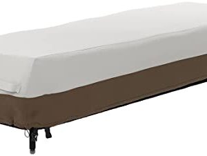 Amazon Basics Chaise Outdoor Patio Lounge Cover, Beige / Tan