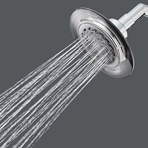 Speakman S-4002 Reaction Single-Function Showerhead for Stylish Bathroom Décor, 2.5 GPM, Clear Smokey Gray