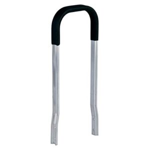 magliner 40050f 55" aluminum hi-u hand truck frame extension with foam sleeve, 20" length, 3" height, 13" width
