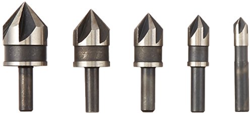 IRWIN Tools Black Oxide Countersink Drill Bit, 5-Piece Set (1877791)