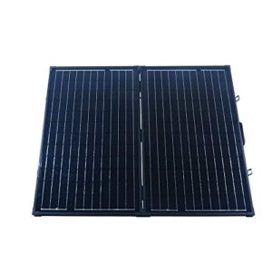 Nature Power 55702 120W Portable Briefcase Solar Panel, Black