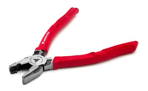 VAMPLIERS 8" PRO Linesman Screw Removal Pliers. Professional Grade Combination Pliers. Heavy Duty Screw Extracting Tool. Remove any Damaged/Specialty Screws & Fasteners. Made in Japan: VT-001-8