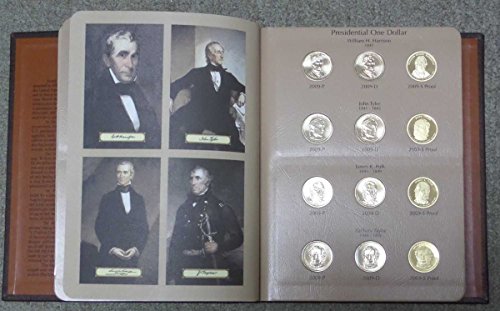 2007 P, D, S Set 2007-2011 P,D,S 60 Coin Presidential Dollar Set in Bookshelf Dollar Album #8184 Proof