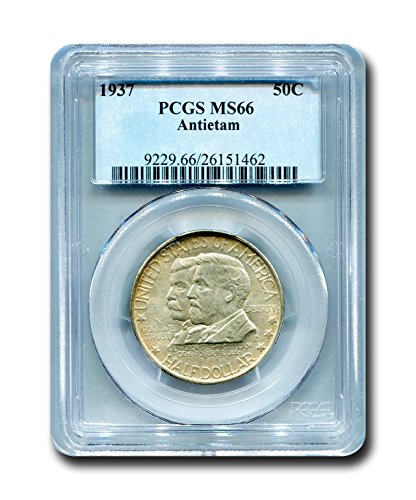 1937 Antietam Commemorative Half Dollar PCGS MS-66