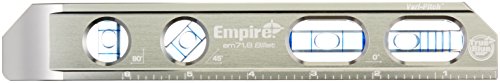 EMPIRE EM71.8 Professional True Blue Magnetic Box Level, 8"