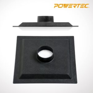 POWERTEC 70131 12-Inch Table Saw Dust Hood