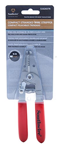 Southwire - 58278240 Tools & Equipment S1626STR Compact Solid and Stranded Wire Stripping Tool