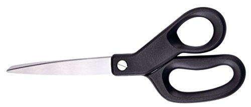 Stanley 8 Inch All-Purpose Scissor, 2 Pack, Black (SCI8ST-2PK)