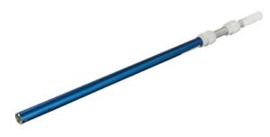 aqua select 6-18 foot telescoping pool vacuum pole | heavy duty aluminum pole for leaf skimmers, pool brushes and vacuum head's | expandable swimming pool pole