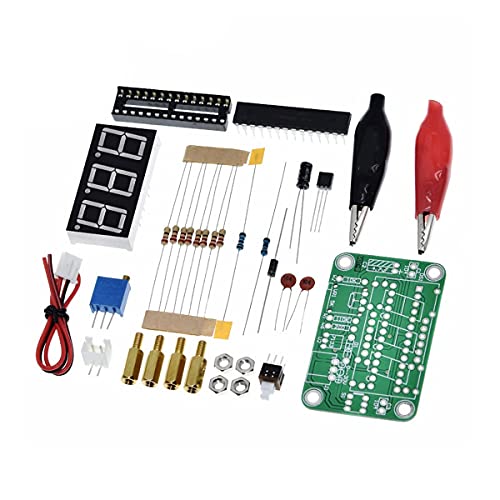 HiLetgo VOT-8 Voltmeter Kit Voltage Meter Electronic Production Suite DIY Kit for Student Electronic Exercise