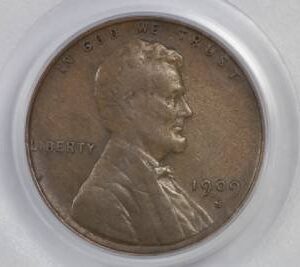 1909 S VDB Lincoln Wheat Cent VF35 PCGS US Mint Coin