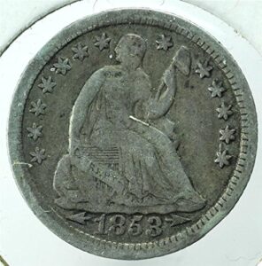 seated liberty half dime dated from 1837 to 1873 half dime very good