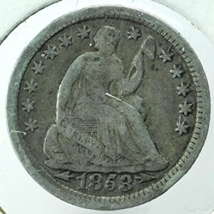Seated Liberty Half Dime Dated From 1837 to 1873 Half Dime Very Good