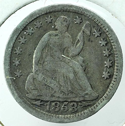 Seated Liberty Half Dime Dated From 1837 to 1873 Half Dime Very Good