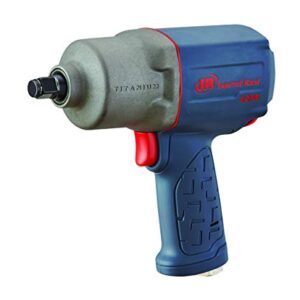 Ingersoll Rand 2235TiMAX 1/2” Drive Air Impact Wrench – Lightweight 4.6 lb Design, Powerful Torque Output Up to 1,350 ft-lbs, Titanium Hammer Case, Max Control, Gray