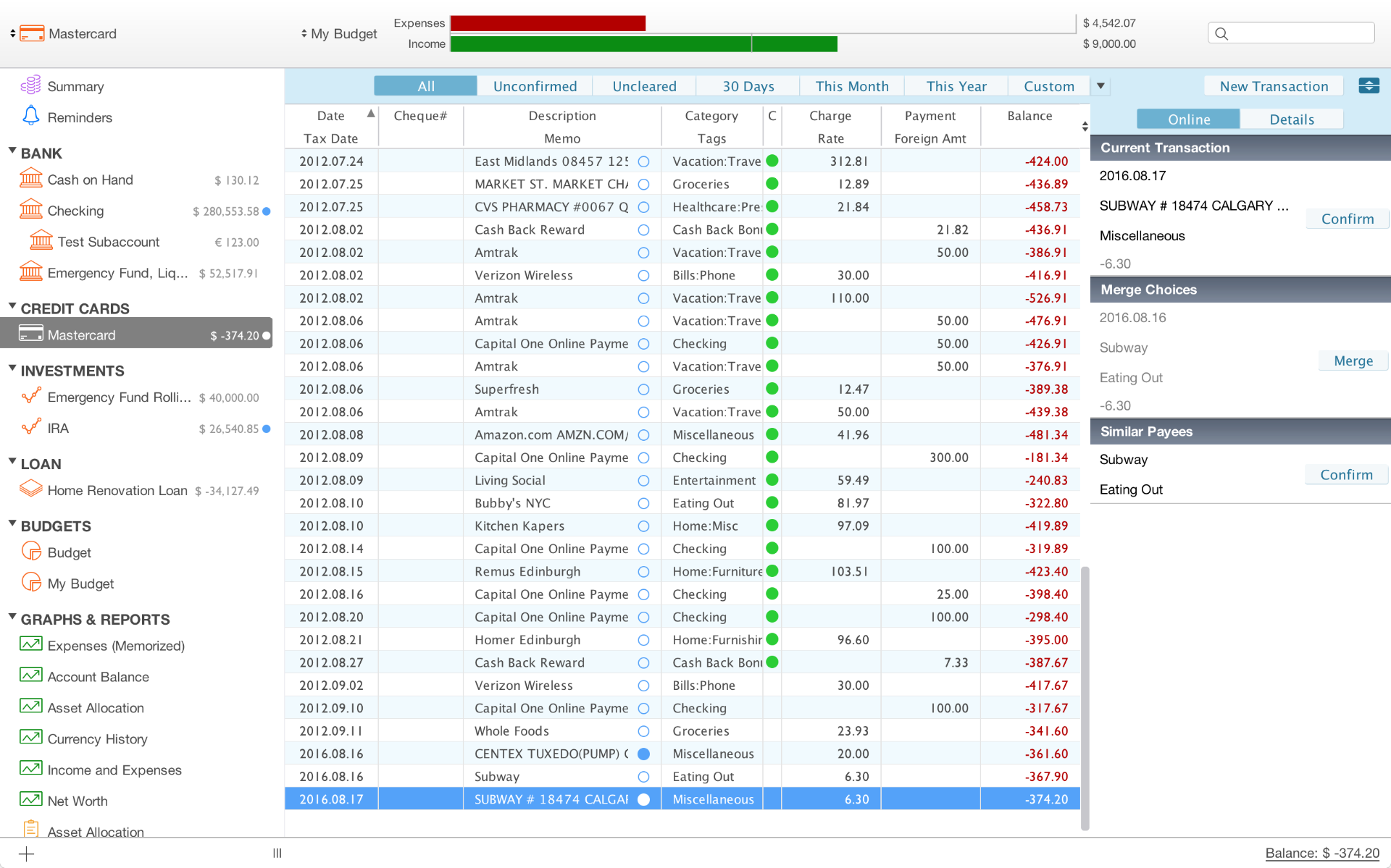 Moneydance Personal Finance Manager for Windows [Download]