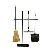 winco mhh-36 mop & broom rack