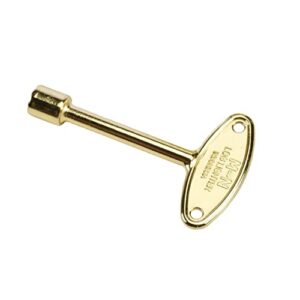 hearth products controls hpc fire universal shutoff valve key (307u), polished brass, 3-inch