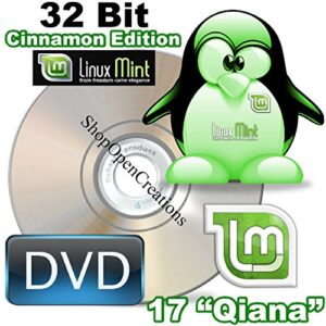 linux mint 17 "qiana" 32 bit cinnamon edition dvd
