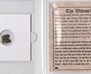 Widow's Mite Ancient Coin Certified Authentic Low Grade
