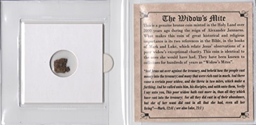 Widow's Mite Ancient Coin Certified Authentic Low Grade