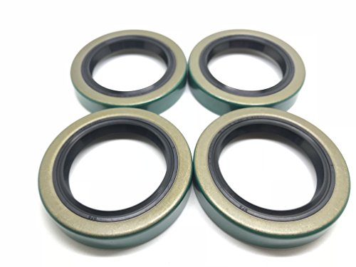 (Pack of 4) WESTERNPRIME Trailer Hub Wheel Grease Seal 10-19 171255TB 1.719'' X 2.565'' for 3500# E-Z Lube Axles