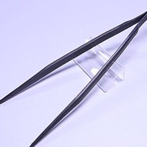 Bonsai Tweezers 200mm / Straight Head / Forged Steel No.62a