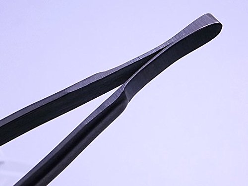 Bonsai Tweezers 200mm / Straight Head / Forged Steel No.62a