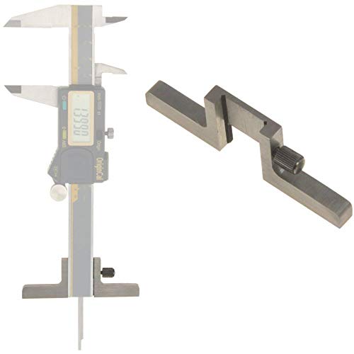 iGaging Caliper Depth Base T-Bar Attachment for Dial/Digital/Vernier Calipers 4", 6", 8", 12"