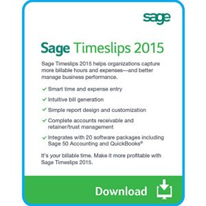 Sage Timeslips 2015 - 3 User [Download]