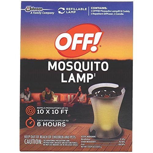 S C Johnson Off Mosquito Lamp ,pack of 4