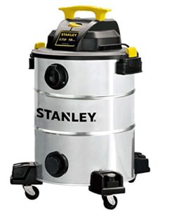 stanley sl18156 stainless steel wet/dry vacuum cleaner, 10-gallon
