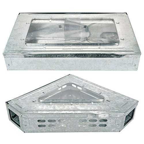 Southern Homewares Multi-Catch Clear Top Humane Repeater Mouse Trap's