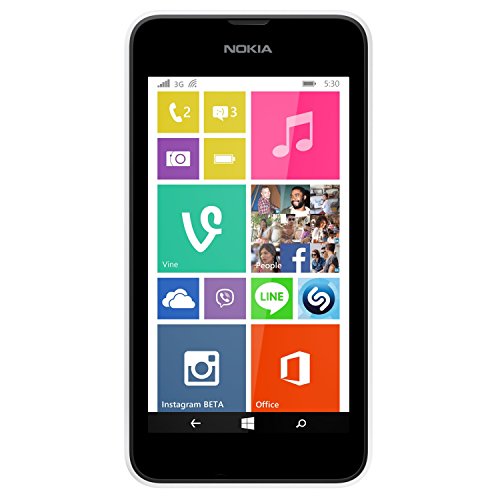 Nokia Lumia 530 RM-1018, 4GB, Single Sim (Unlocked) - White