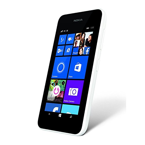 Nokia Lumia 530 RM-1018, 4GB, Single Sim (Unlocked) - White