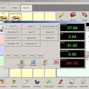 Restaurant Management POS Software - Hardware NOT Included