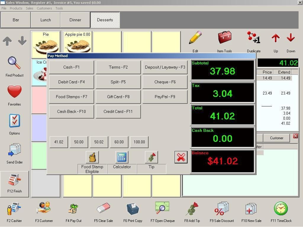 Restaurant Management POS Software - Hardware NOT Included