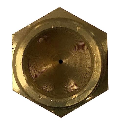 Hearth Products Controls HPC Fire 1/2-Inch Natural Gas Brass Orifice Adapter (678BRS)