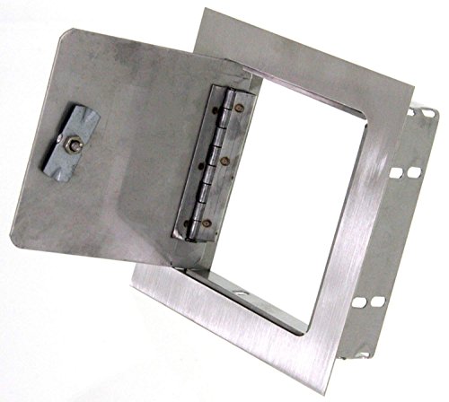 Hearth Products Controls HPC Fire Recessed Mount Stainless Steel Access Door (AD-RM6X6SS), 6x6-Inch