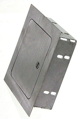 Hearth Products Controls HPC Fire Recessed Mount Stainless Steel Access Door (AD-RM6X6SS), 6x6-Inch