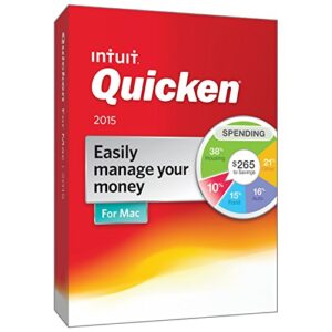 quicken for mac personal finance & budgeting software 2015 [old version]