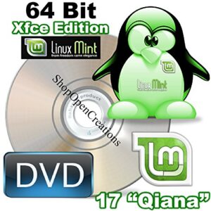linux mint 17 "qiana" 64 bit xfce edition dvd