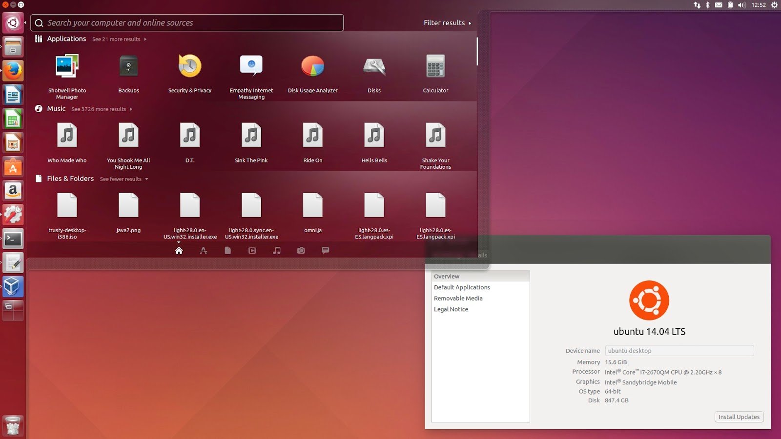 Ubuntu Linux 14.04 "Trusty Tahr" 2 DISC DVD SET - Both 32-bit and 64-bit Included!